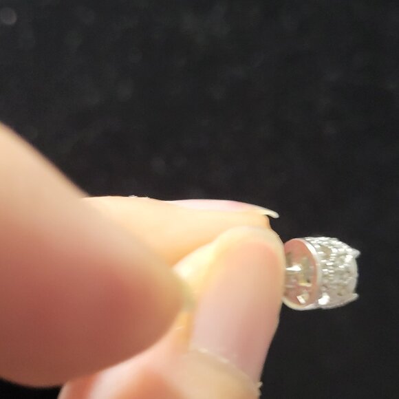 ✨ Victorian Silver 925 Earrings with Zircon – Unique Design ✨ - Picture 7 of 10